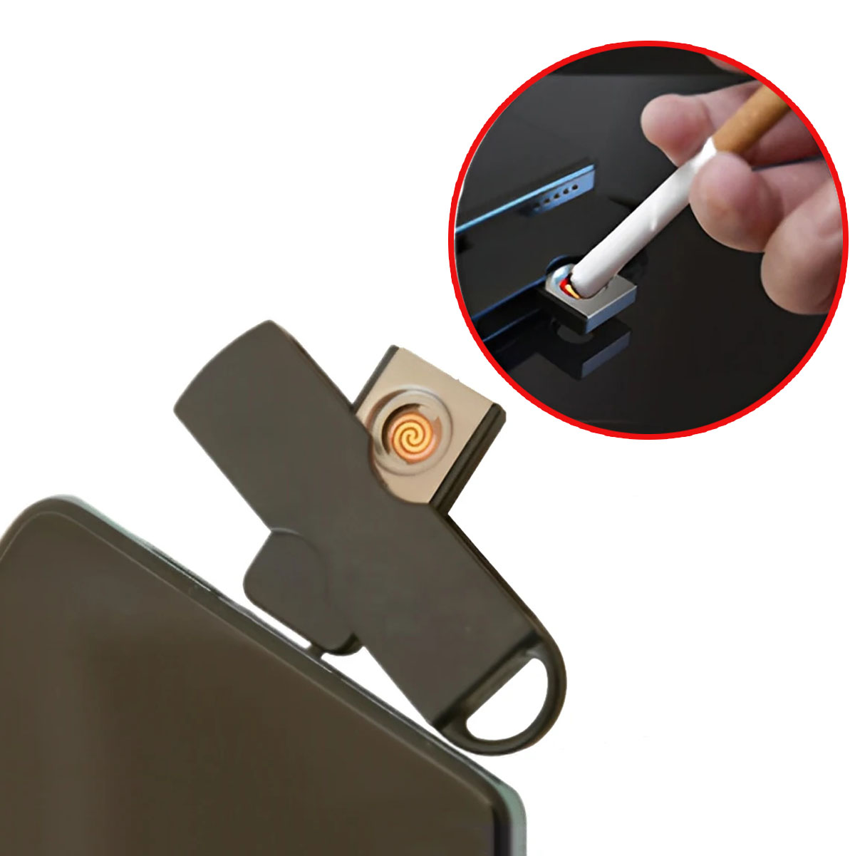 Miniatura 5 de Encendedor Eléctrico Cigarrillo Tipo C